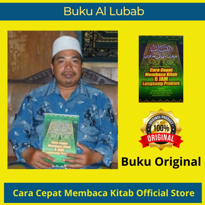BUKU ORI CARA CEPAT MEMBACA KITAB 6 JAM METODE AL LUBAB ilmu nahwu bahasa arab kitab kuning