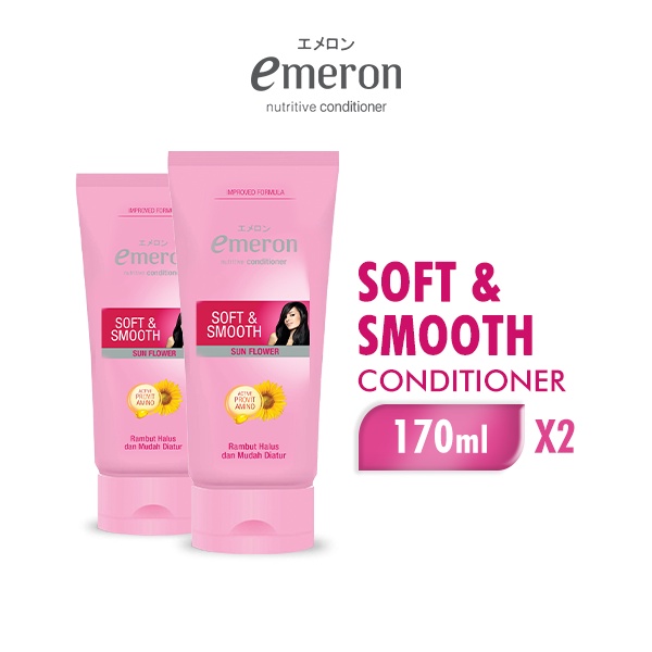 Emeron Conditioner Soft & Smooth 170 ml x2