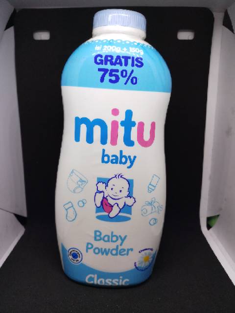 Mitu baby powder 200g  bedak bayi mitu 200g