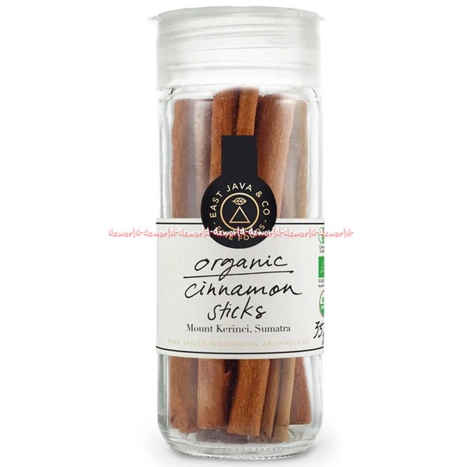 East Java Organic Cinnamon Sticks 35gr Bumbu Masak Kayu Manis Eastjava East Jawa Cinamon Cinnamons Stik