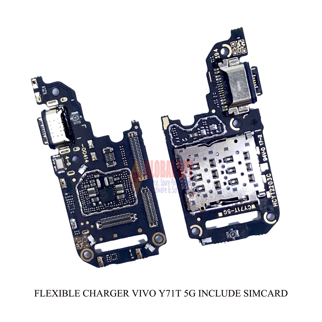 FLEXIBLE VIVO Y71T 5G CAS / CHARGER / INCLUDE SIM / SIMCARD / SIM CARD + MIC