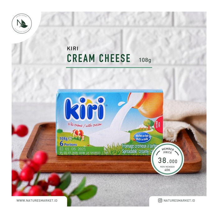 

Krim- Kiri Cream Cheese 108Gram -Krim.