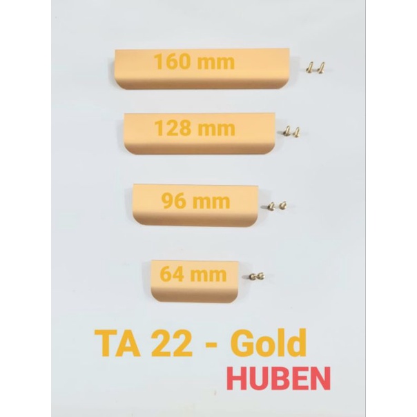 Handel TA 22 - 96 mm Gold Huben