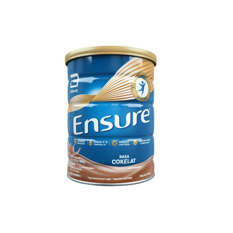 

Ensure Coklat 900 g Susu Nutrisi Dewasa Rendah Laktosa - Adult Nutrition