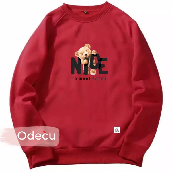 ODECU CREWNECK NICE SERIES SWEATER OVERSIZE WANITA PRIA