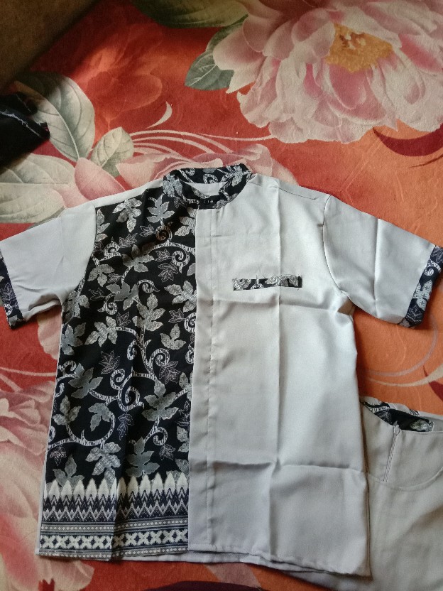 Couple Gamis Kondangan / Couple Zidan / Cp Zidan / Couple Batik Kondangan