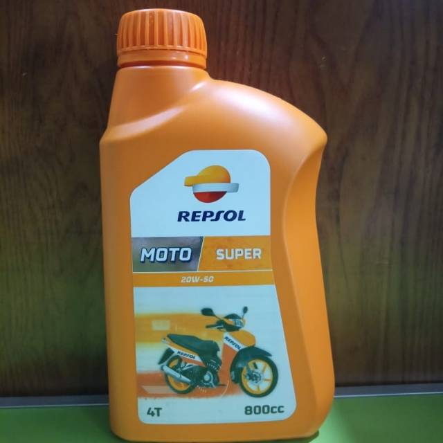 Oli Mesin Repsol Moto Super 20W50 0.8L 4T