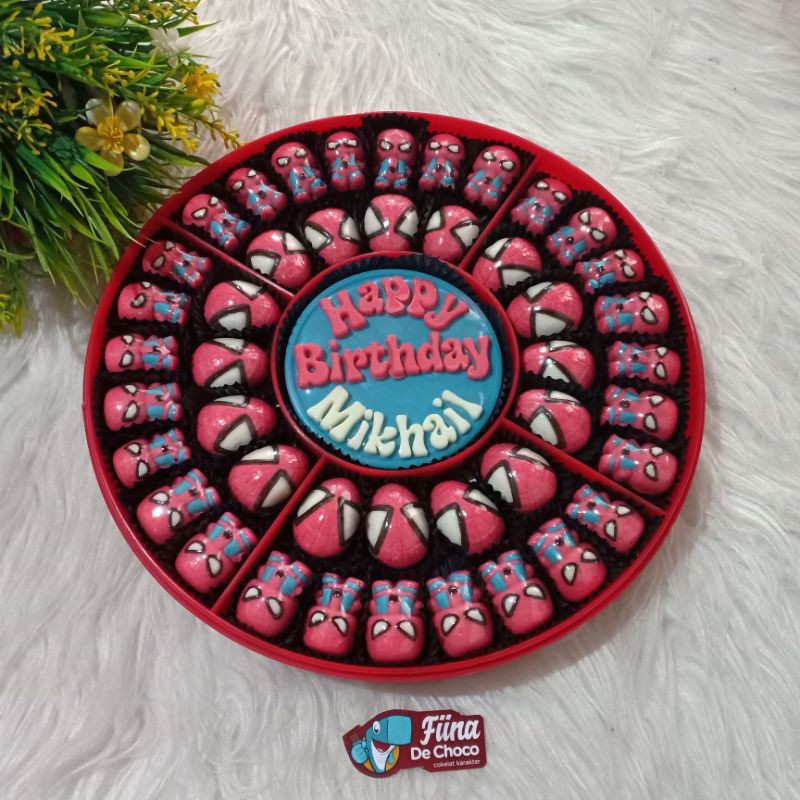 

Hadiah Ulangtahun HBD | Coklat Candy Tray