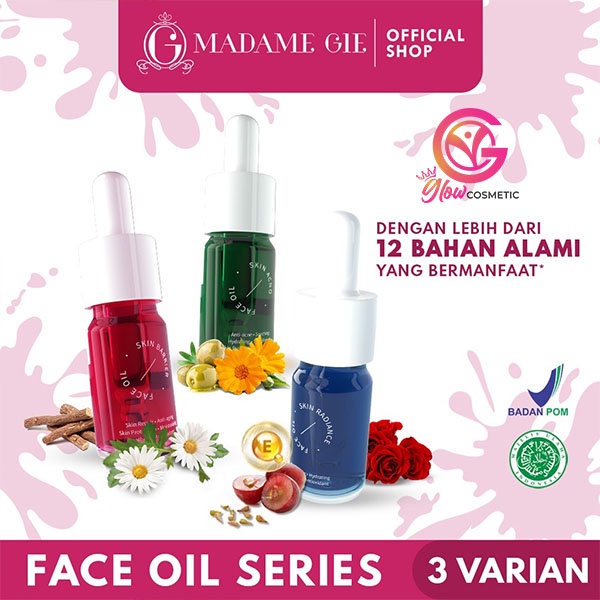 MADAME GIE FACE OIL SERIES 5ML - SKIN ACNO SKIN BARRIER SKIN RADIANCE