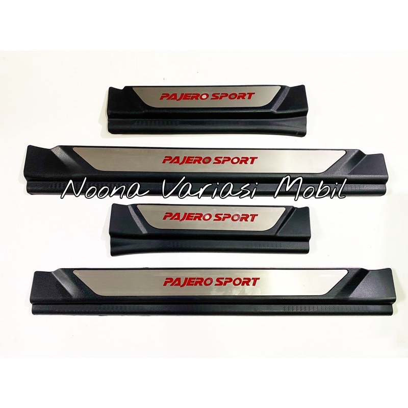 Sillplate samping injakan kaki mobil new pajero sport 2016 ke atas non led