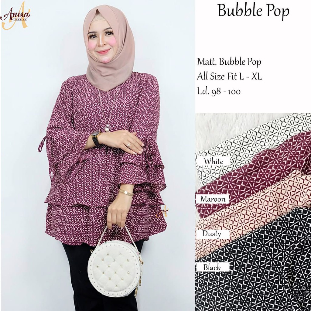 

BUBBLE POP BLOUSE FAB BUBBLE POP