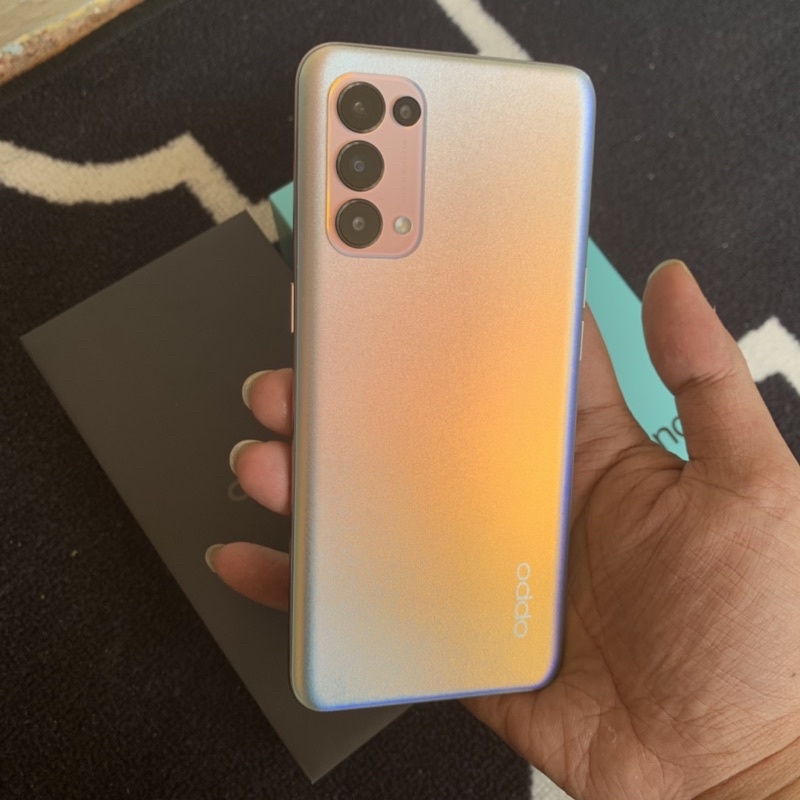 oppo reno 5 ram 8gb second fullset bekas pakai