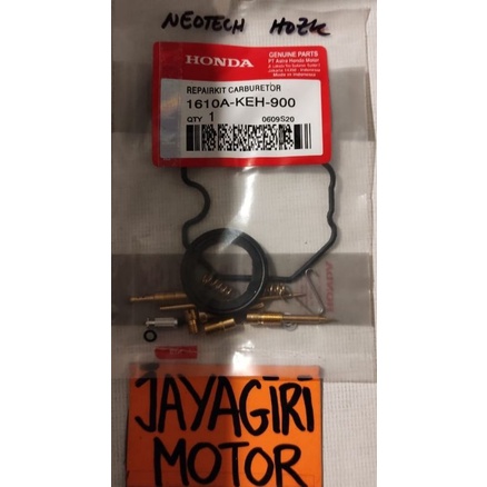 Carburator Repair Kit GL Pro Neotech Honda KEH Karburator GLPro Carbu Karbu Jarum Skep Per RepairKit