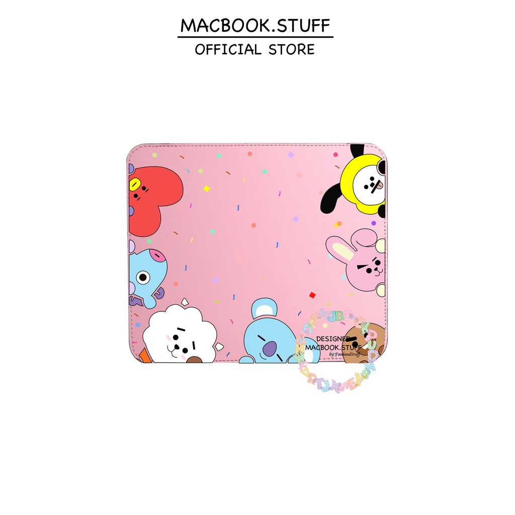 CUSTOM BTS HIDE SEEK MOUSEPAD BASIC LEATHER KULIT TEMPAT ALAS MOUSE ANTI SLIP GAMING MACBOOK LENOVO ASUS DELL NEW AIR PRO RETINA M1 2019 2020 2021 11 12 13 15 16