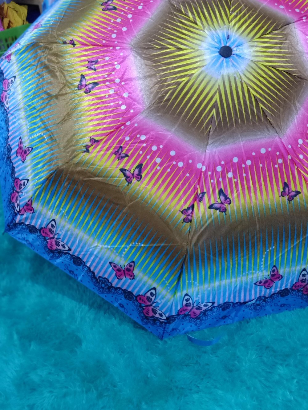 Payung Lipat 3 Saten+sarung