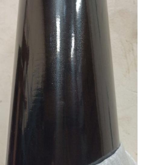 ➫ sticker hitam glossy/sticker mengkilap/skolet glossy/glossy metalic black/sticker motor/lebar 122c