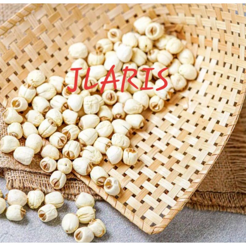 

biji teratai / lotus seed/ lien zi import dari singapore 500 g