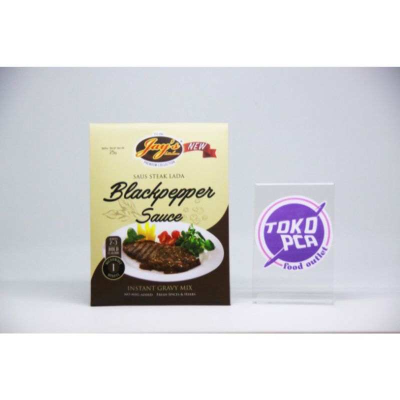 

Jay's Kitchen Blackpepper Sauce [25 gr]