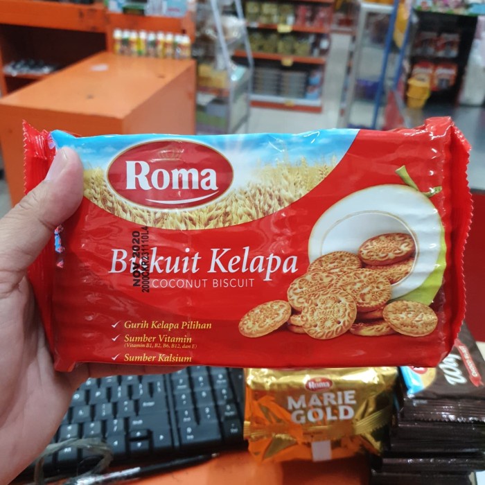 

300GR - ROMA KELAPA / BISKUIT ROMA COCONUT atayatoko