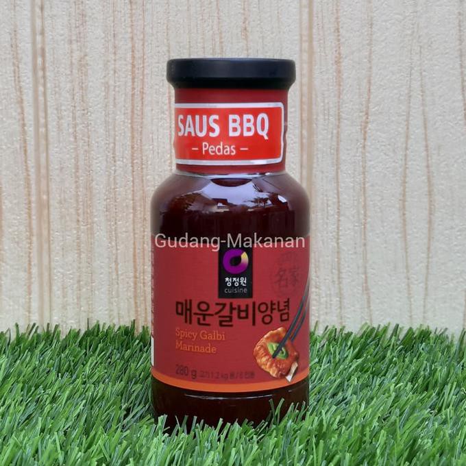 

Spicy Galbi Sauce Marinade / Bumbu Pedas Korea Chung Jung One 280gr