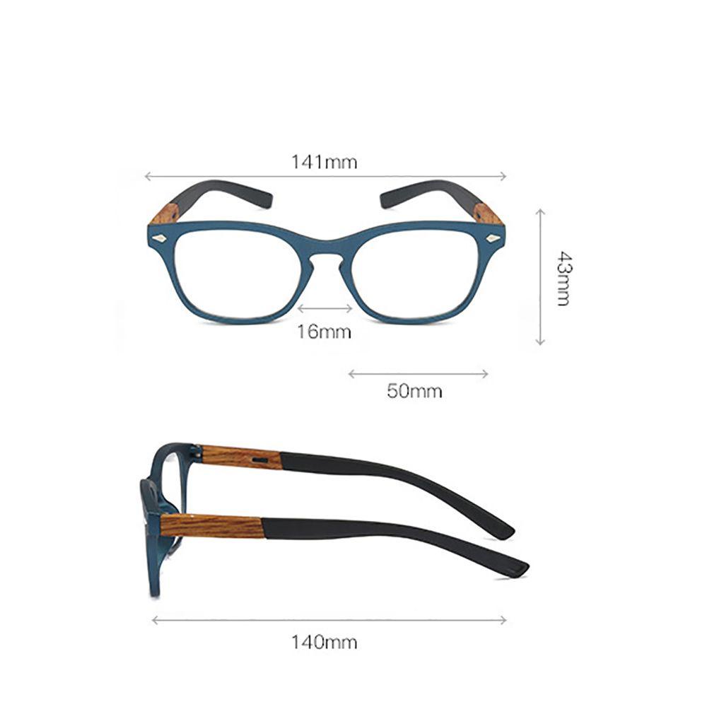 Mxbeauty Square Presbyopic Glasses Eye Glasses Anti Radiasi Untuk Wanita Blocking Eyeglasses Resin Female Rice Nail Kaca Anti Radiasi Kacamata Baca