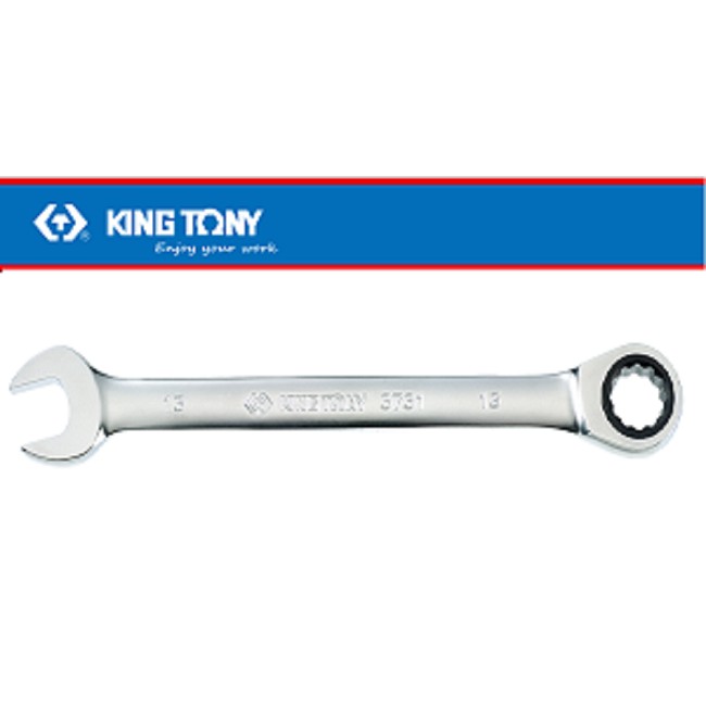 KUNCI RING PAS MURAH 10MM - SPEED WRENCH 10MM - KING TONY - 0373110M