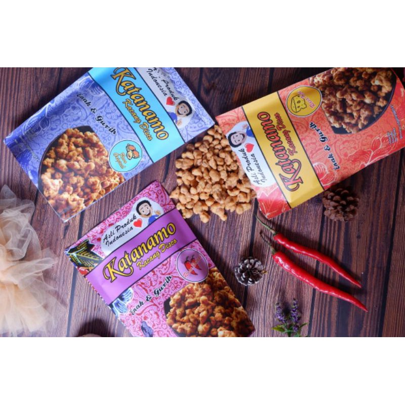 

kacang disco katanamo original