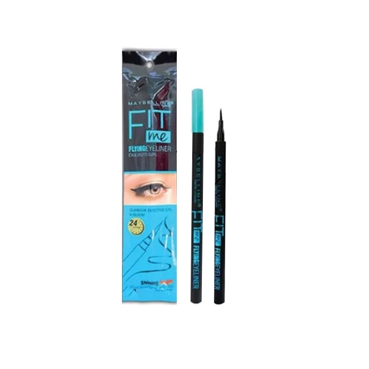 Beauty jaya - Eyeliner Spidol Maybelline Fit Me Waterproof Matte 24 Jam Saset - 1Pcs