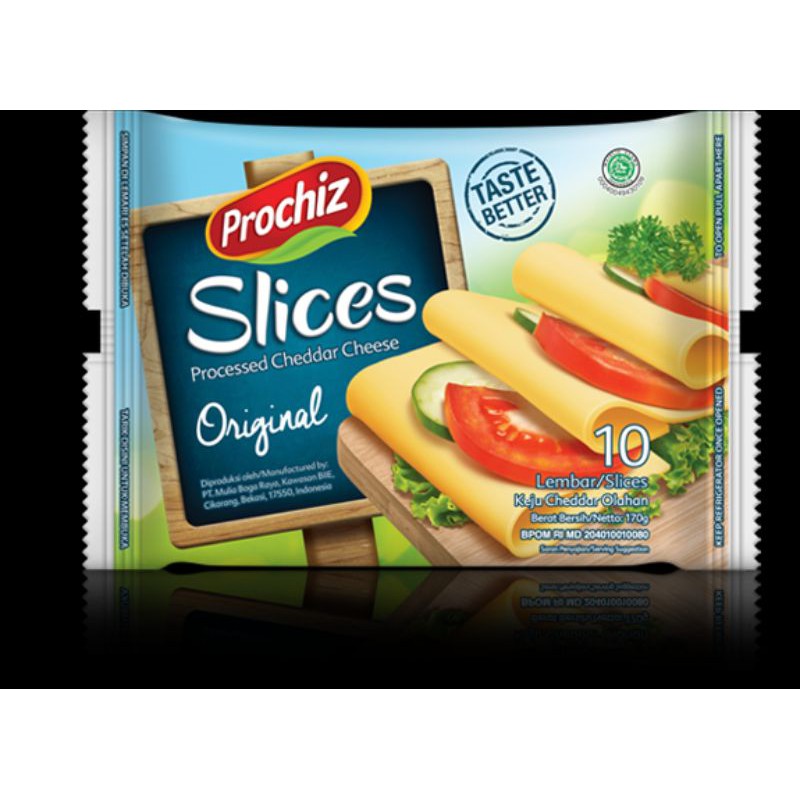 

Keju Prochiz Slices Original isi 10