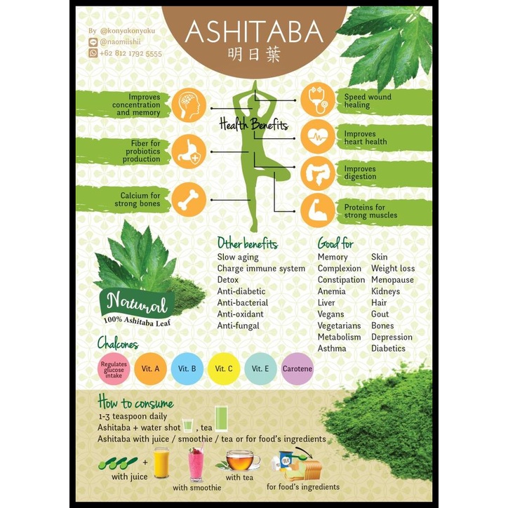 

DISKON TERBATAS !!! PURE ASHITABA POWDER 200GR TERLARIS