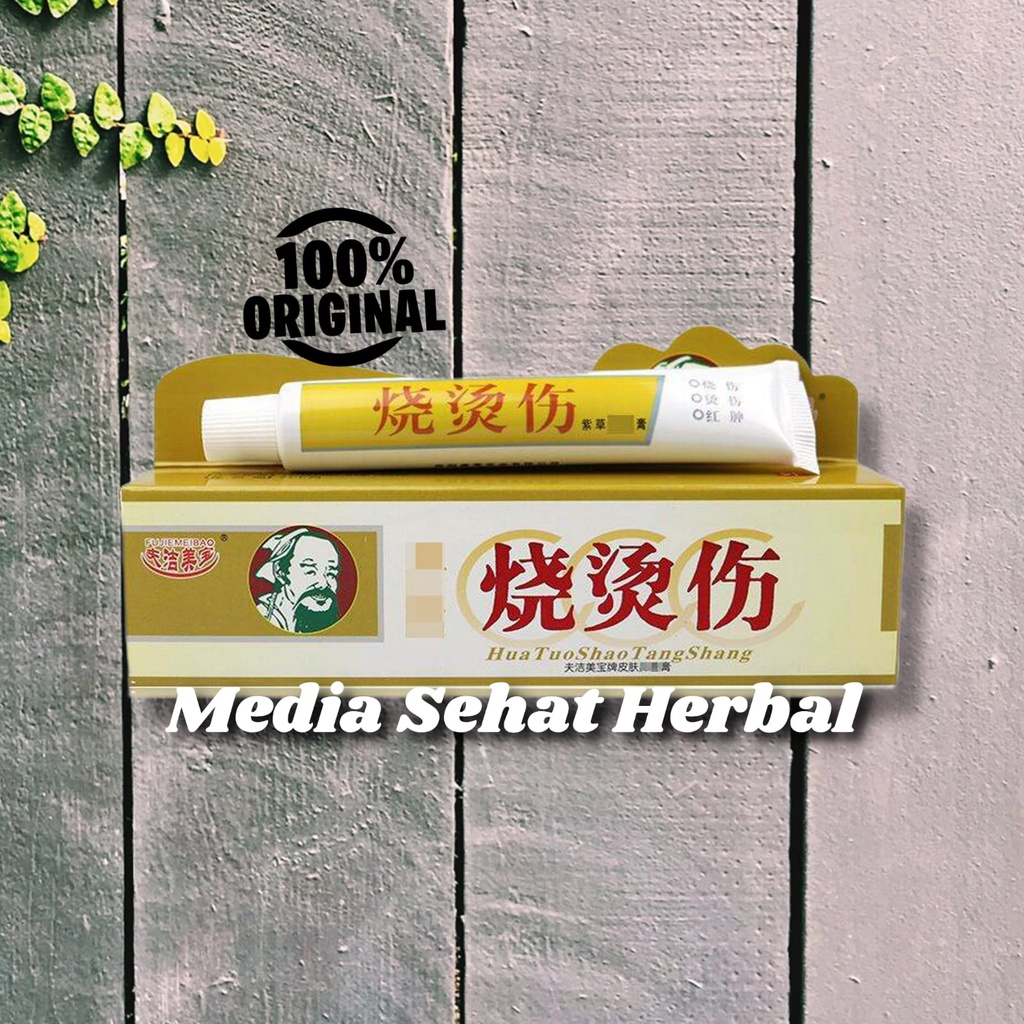Salep luka bakar Shao Tang Shang Hua Tuo Cream Herbal berkualitas