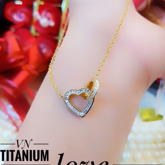 Titanium Kalung Love 1613q