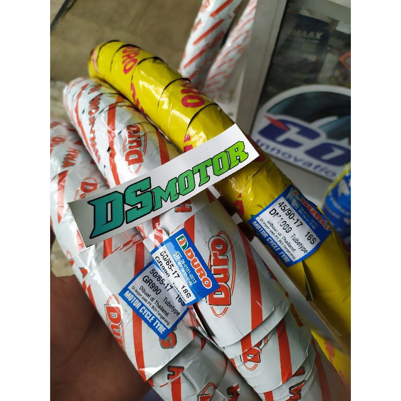 Duro 45/90-17 45 90 17 ring17 ban cacing bukan 50/65 50 65 60/65 60 65 50/90 50/90 bukan veerubber