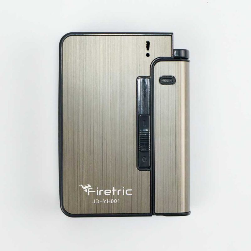 Firetric Kotak Rokok Case with Lighter Korek Api Slot - JD-YH001