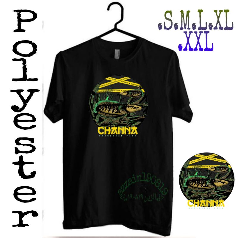 kaos anak channa snakehead/andrao/stewarti/limbata/auranti/maru/pulchra/blue pulchra/barca/marulioid