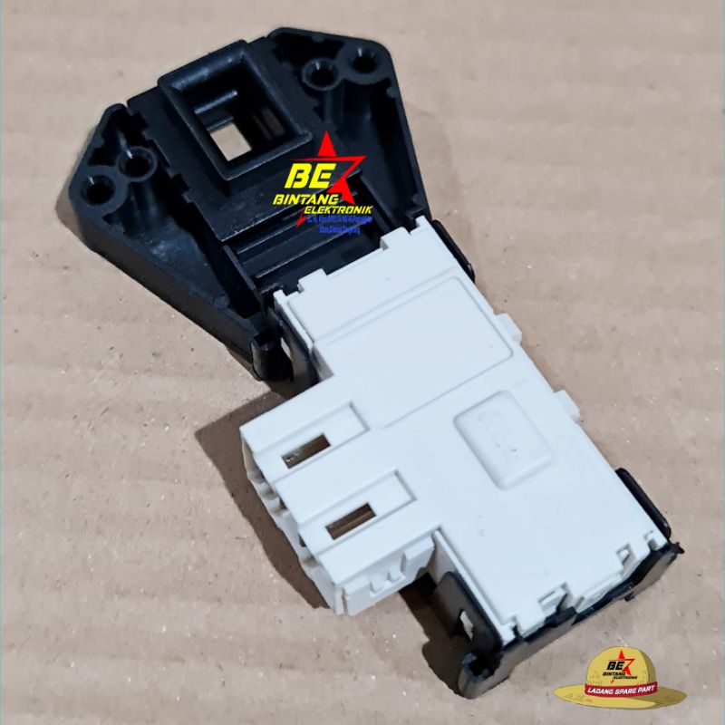 Door Lock Switch Pintu Mesin Cuci Front Loading Samsung DC64 SS1 Doorlock T85 5-4