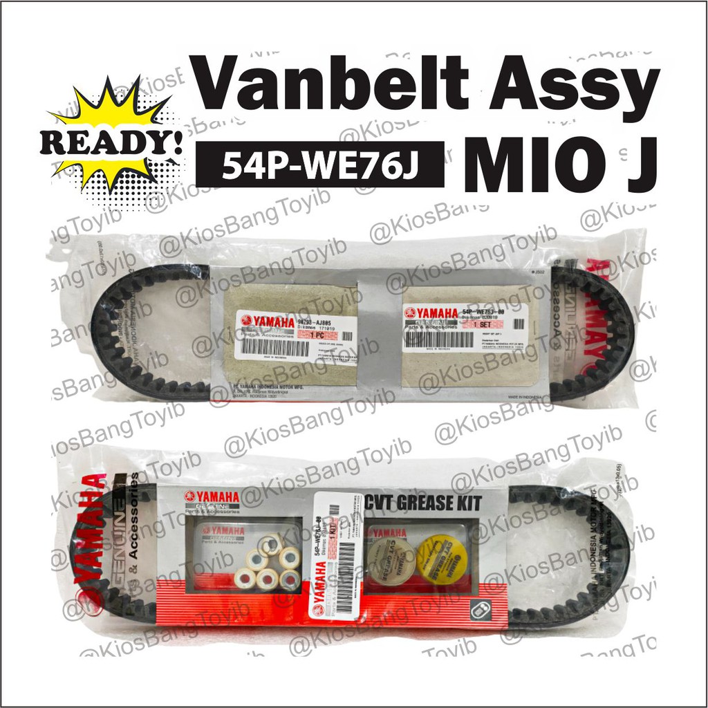 Vanbelt Set Assy dan Roller Set Gemuk CVT Grease Kit Yamaha Mio J (54P-WE76J)