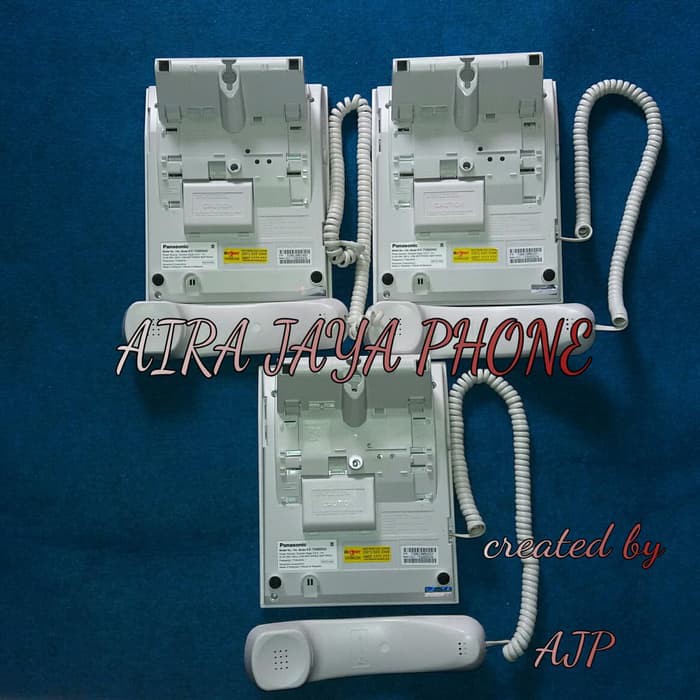 Pesawat Telpon Telephone Panasonic KX-TS880 Caller ID BISA BUAT INDIHOME DAN mesin PABX Second spesial