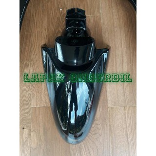 cover body scoopy  fi  full halus warna  hitam  Shopee Indonesia