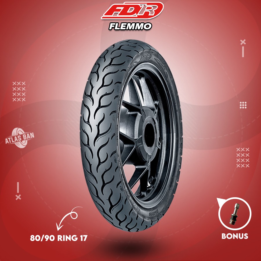 Ban Tubles Motor Bebek FDR FLEMMO PRO 80/90 Ring 17 Tubles