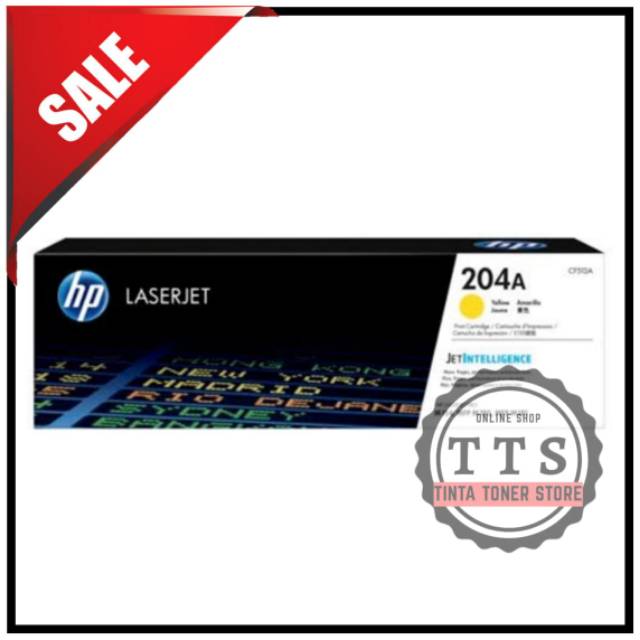 TONER HP LASERJET 204A YELLOW CF512A