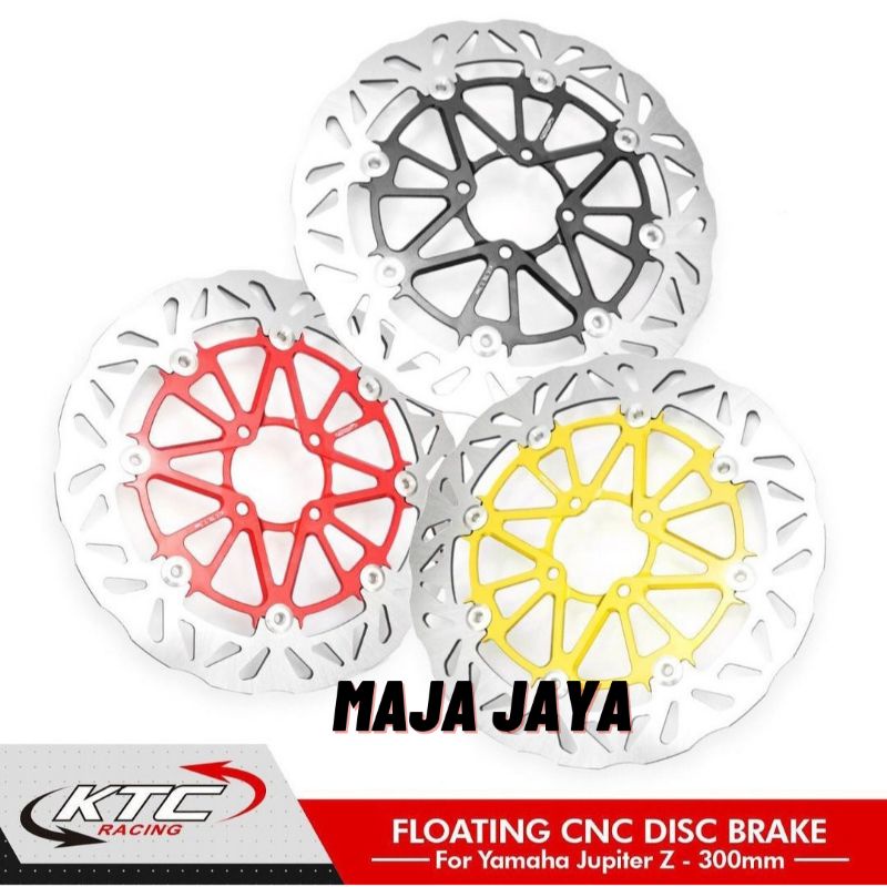 PIRINGAN CAKRAM JUPITER Z KTC - DISC BREAK CAKRAM DEPAN JUPITER Z 300 MM GERIGI ORIGINAL