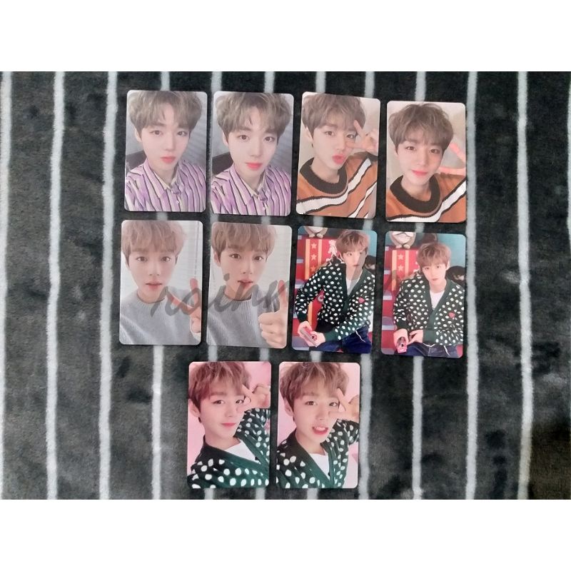 Park Jihoon Maykit Fankit 1st Gen Photocard/PC Official (SHARING)