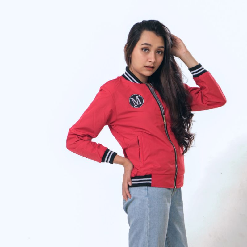 Jaket Wanita M bordir Premium Trend