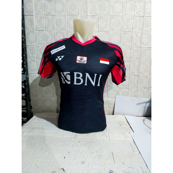 BAJU BADMINTON ATASAN DEWASA Y172/JERSEY BULUTANGKIS