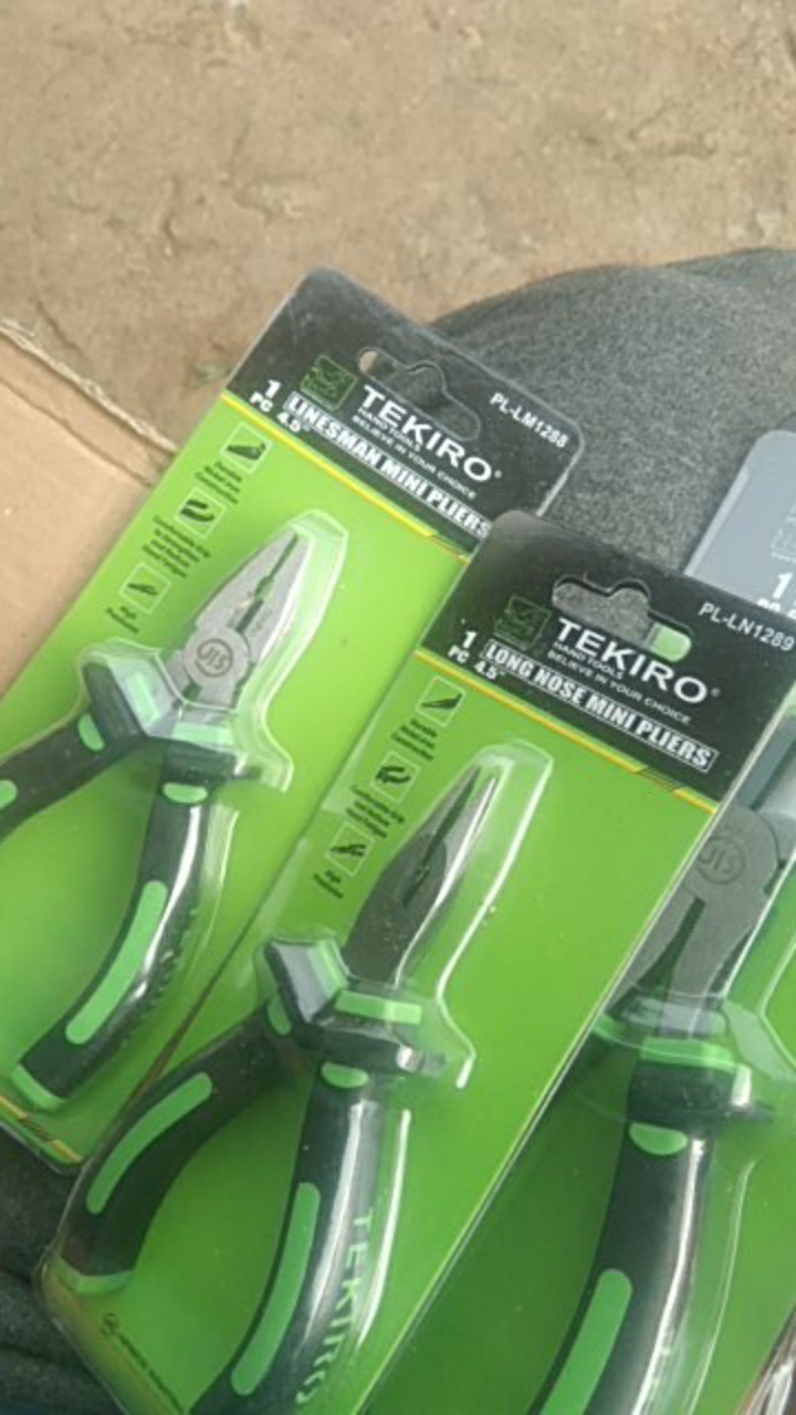 Tekiro Tang Kombinasi Mini Tekiro 4,5 Inch Tang Linesman Jepit Termurah Berkualitas