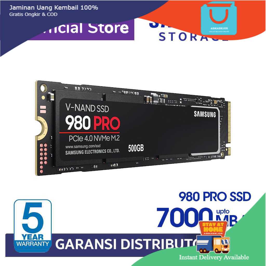 Samsung SSD 980 PRO 250GB / 500GB / 1TB / 2TB M.2 PCIe NVMe Internal