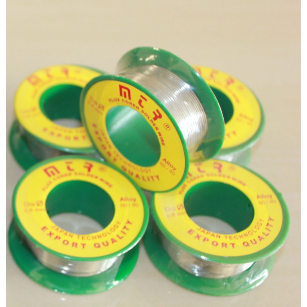 Timah/ Tinol/ Tenol/ Patri Solder 10 meter 0,8 mm 60/40