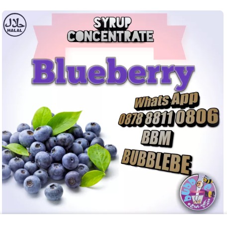 

Sirup Concrentrate Blueberry