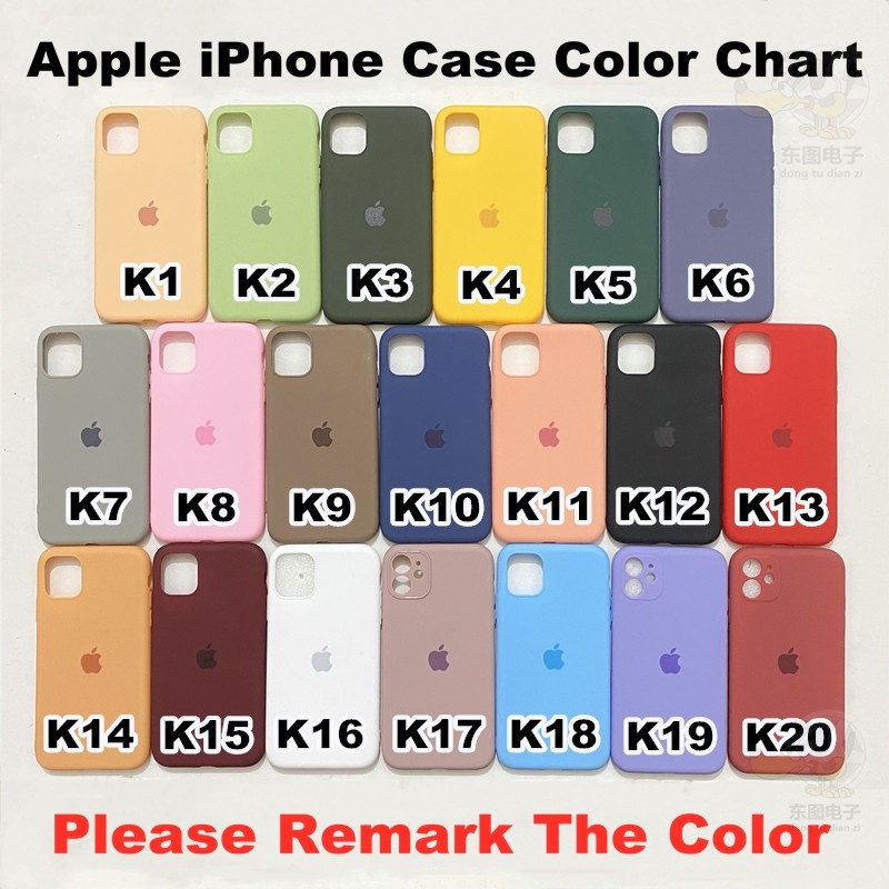 Casing Silikon Matte Frosted Ultra Tipis untuk Apple soft